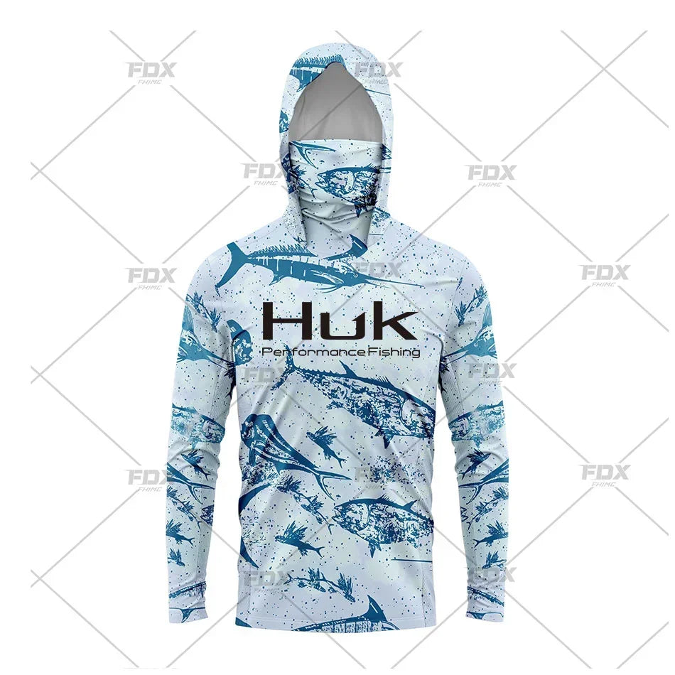 Tuna Mask Hoodie für Angeln und Outdoor-Aktivitäten