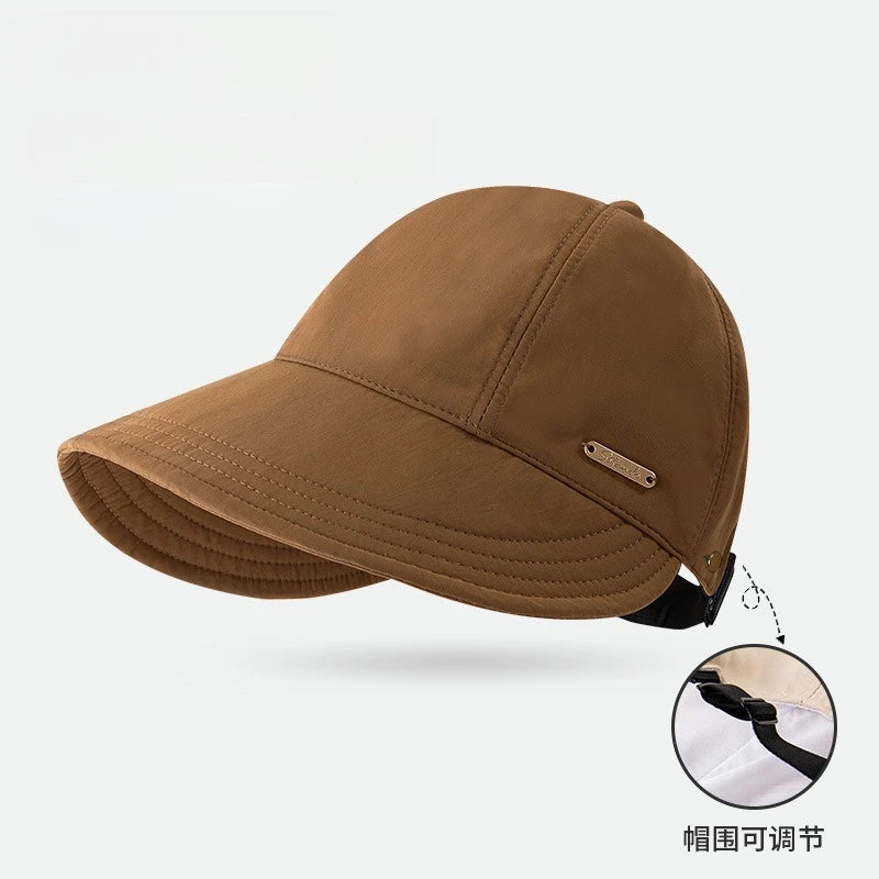 Damen Faltbare Sonnenmütze mit UV-Schutz