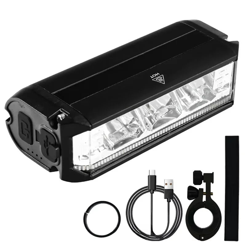 Helle 1800LM Fahrradlampe mit 2000mAh Akku