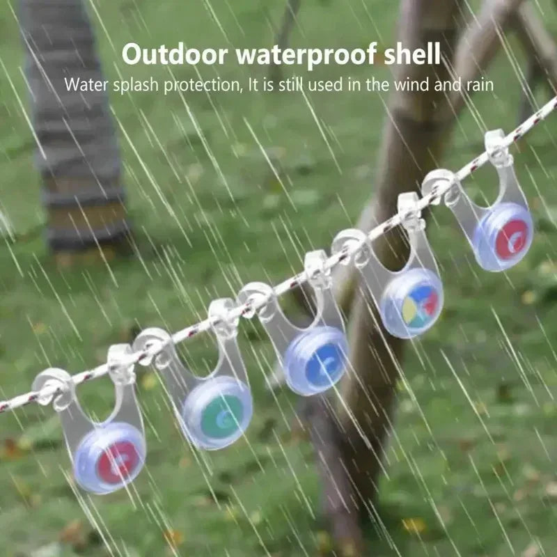 Wasserdichte LED Lichterkette für Camping und Angeln – clever-campen Camping & Outdoor Schweiz