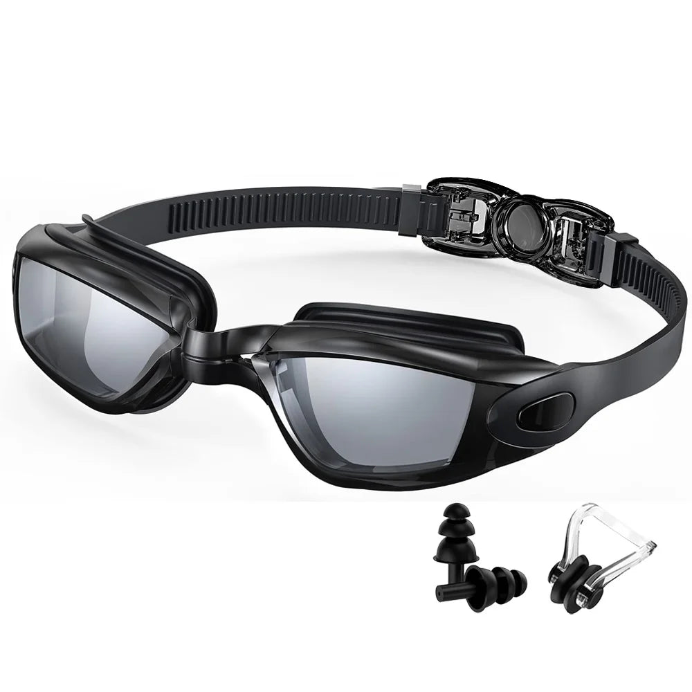 Professionelle Schwimmbrille mit 100% UV-Schutz