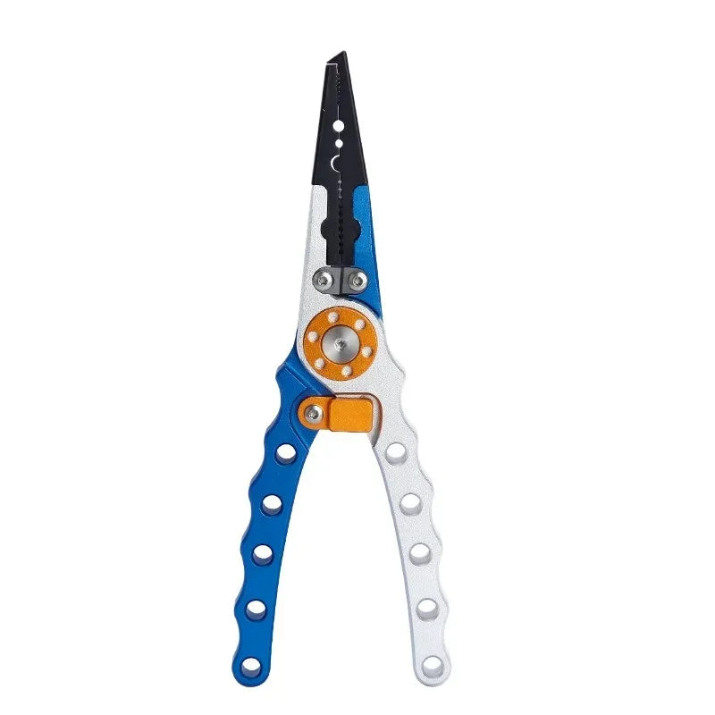 Aluminium Angelzange Multitool mit Rutenring Entferner