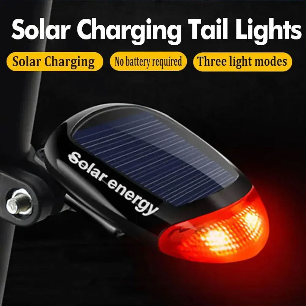 Solarbetriebenes Fahrrad-Rücklicht mit 3 Leuchtmodi – clever-campen Camping & Outdoor Schweiz