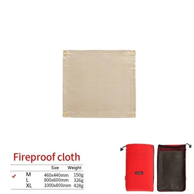 Feuerfeste Picknickmatte für Camping und Grillen