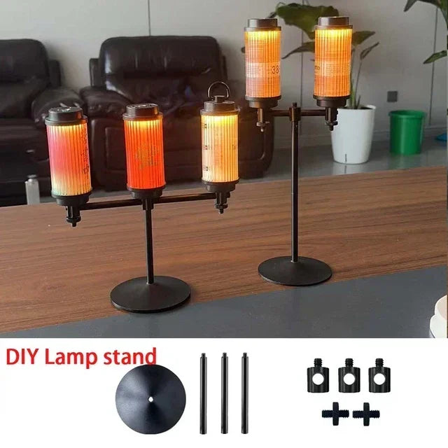3000mAh USB Wiederaufladbare Campinglampe mit 5 Lichtmodi