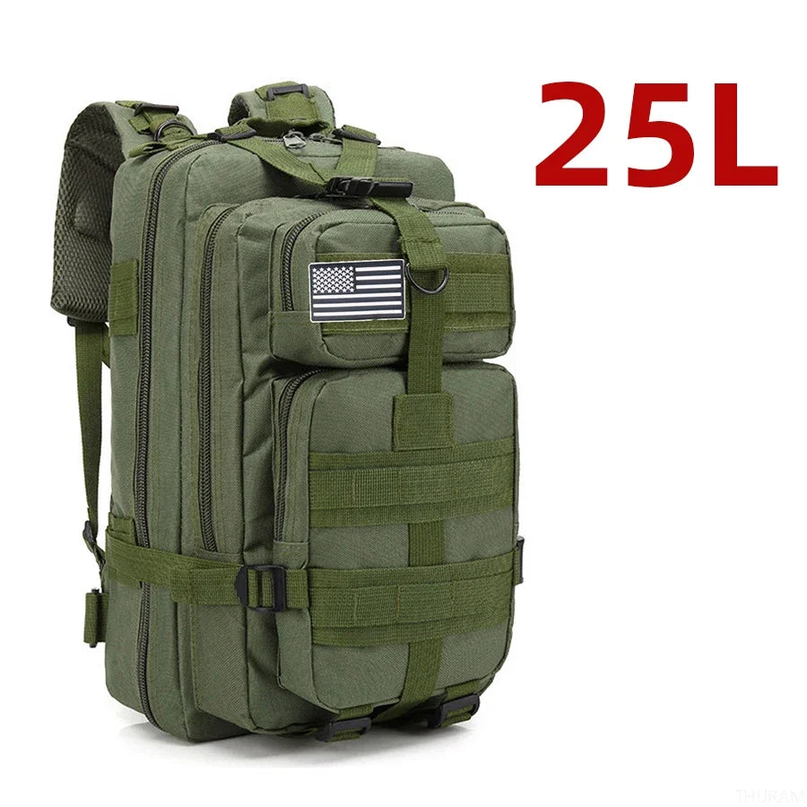 Wasserdichter 25L/50L Rucksack für Angeln und Outdoor