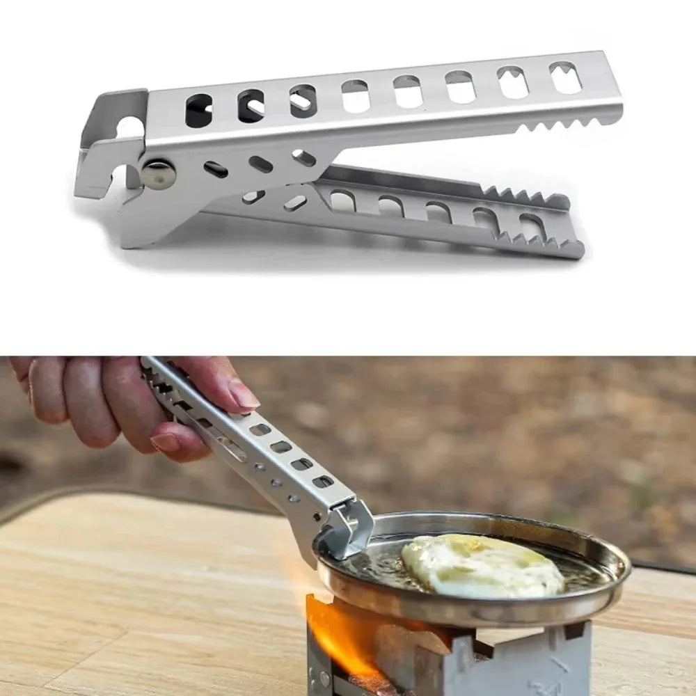 Aluminium Anti-Hot Clip für Camping-Kochgeschirr