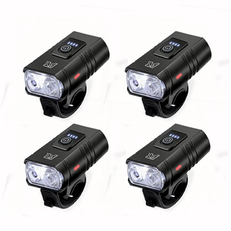 LED Velo Frontlicht USB-C aufladbar für MTB & Rennrad