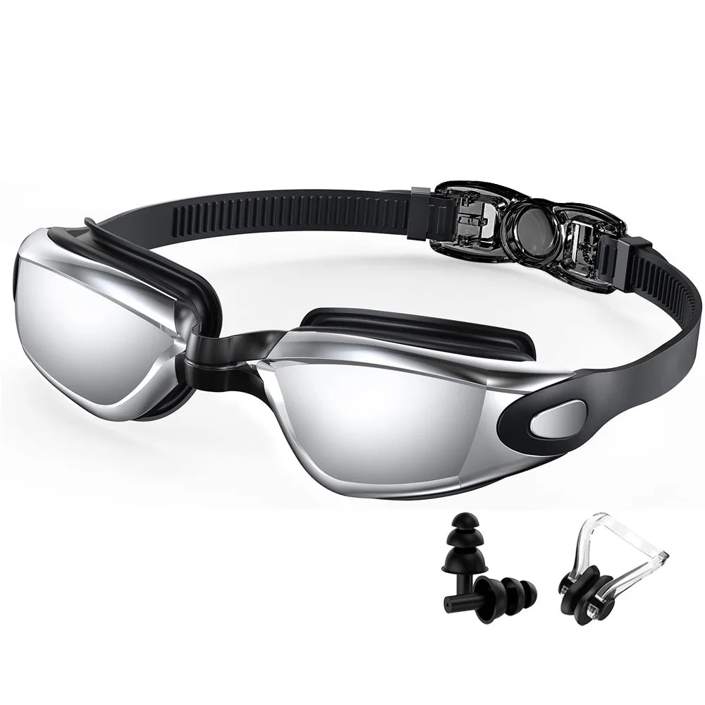Professionelle Schwimmbrille mit 100% UV-Schutz
