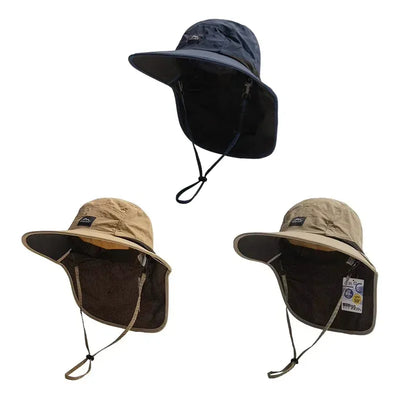 Unisex Sommerhut mit breiter Krempe und Nackenschutz – clever-campen Camping & Outdoor Schweiz