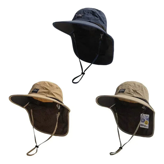 Unisex Sommerhut mit breiter Krempe und Nackenschutz – clever-campen Camping & Outdoor Schweiz
