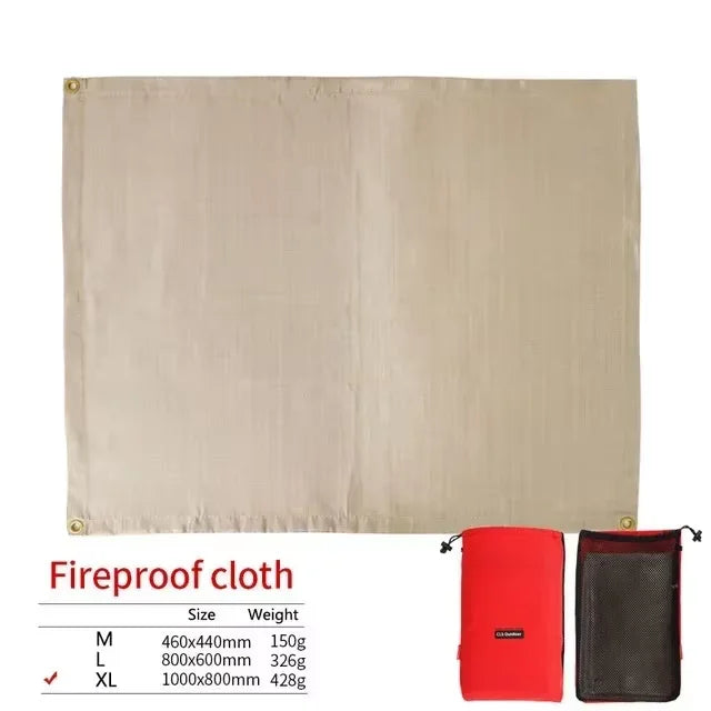 Feuerfeste Picknickmatte für Camping und Grillen
