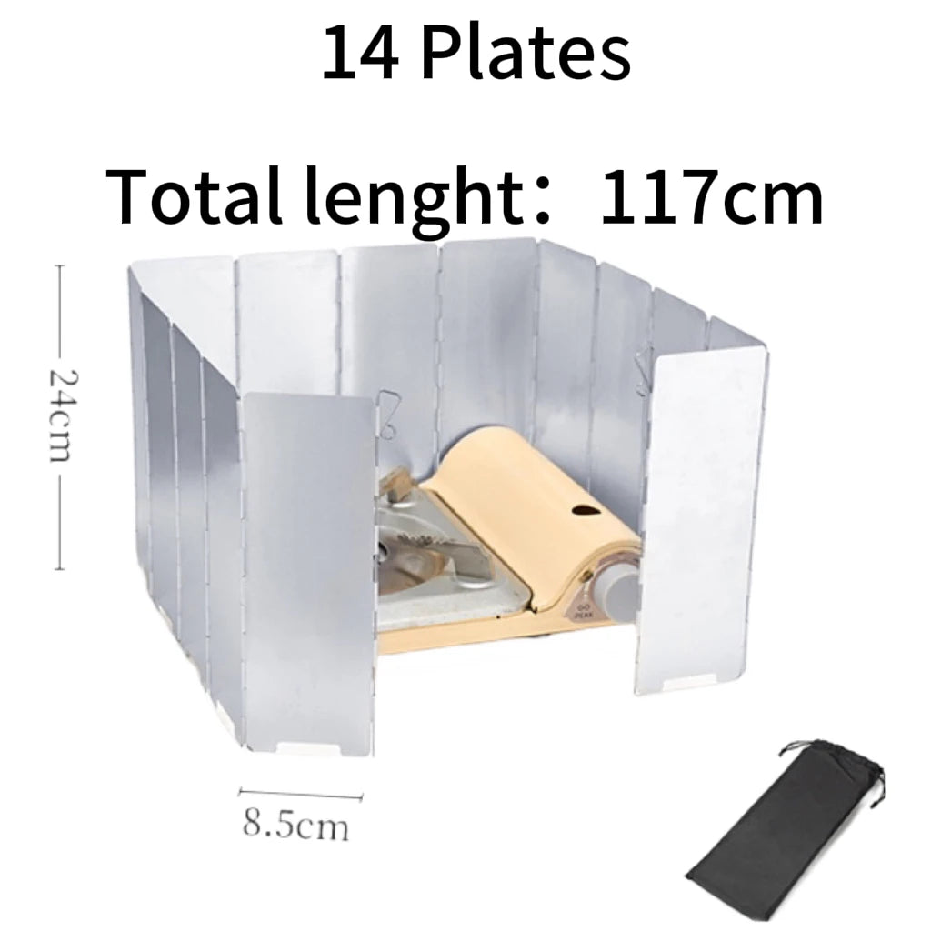 Portabler Mini-Aluminium-Alkoholkocher – aus Metall