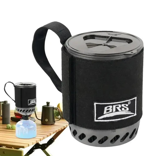 BRS 61 Jet Boil Camping Kochtopf mit Wärmetauscher – clever-campen Camping & Outdoor Schweiz