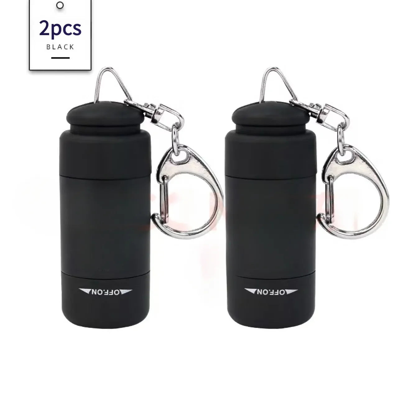 Mini LED Taschenlampe USB wiederaufladbar Schlüsselanhänger