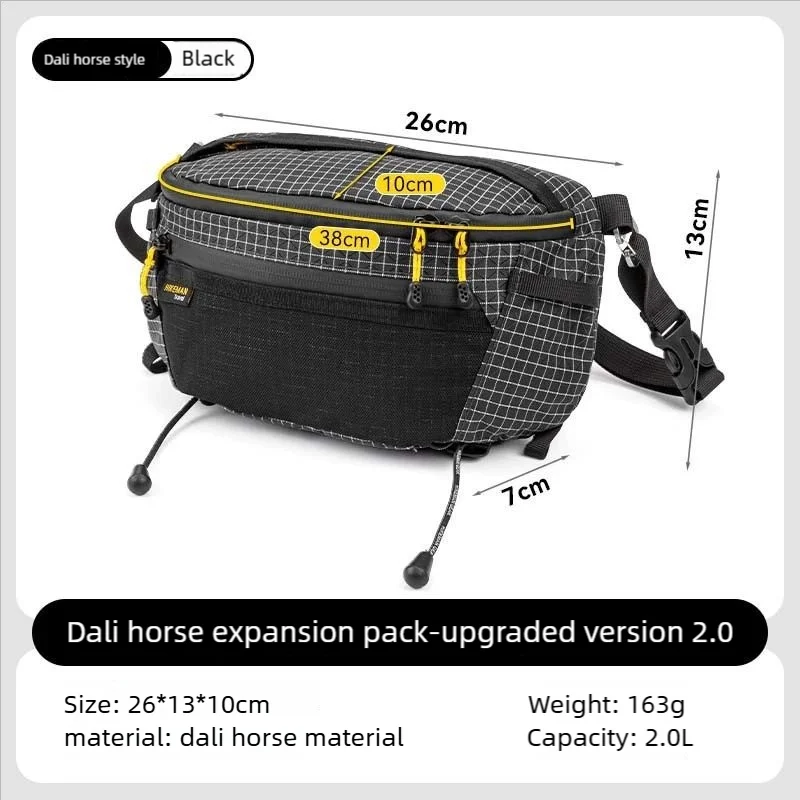 HIKEMAN Wasserdichte Tactical Hüfttasche für Wanderungen
