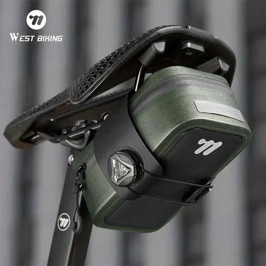 West Biking Fahrradsattel Tasche 600D TPU Wasserdicht – clever-campen Camping & Outdoor Schweiz