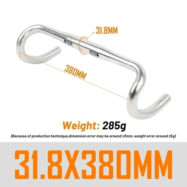 UNO UltraLight Rennradlenker 25.4/31.8MM 360-460MM Aluminium