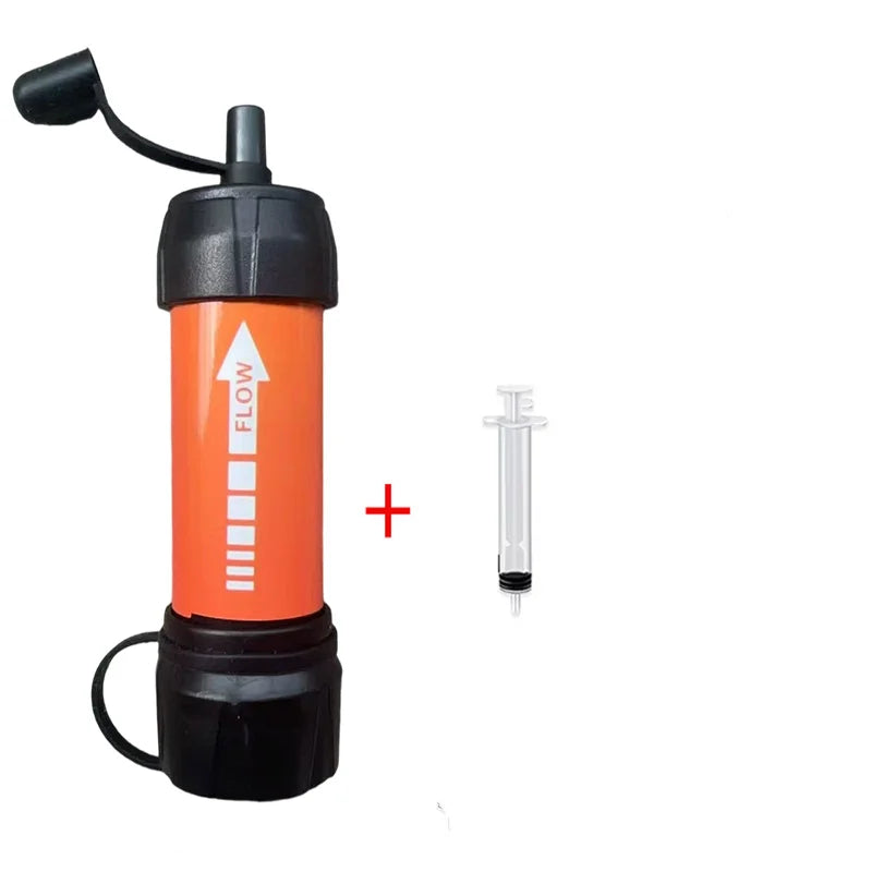 Tragbarer Wasserfilter für Outdoor und Survival