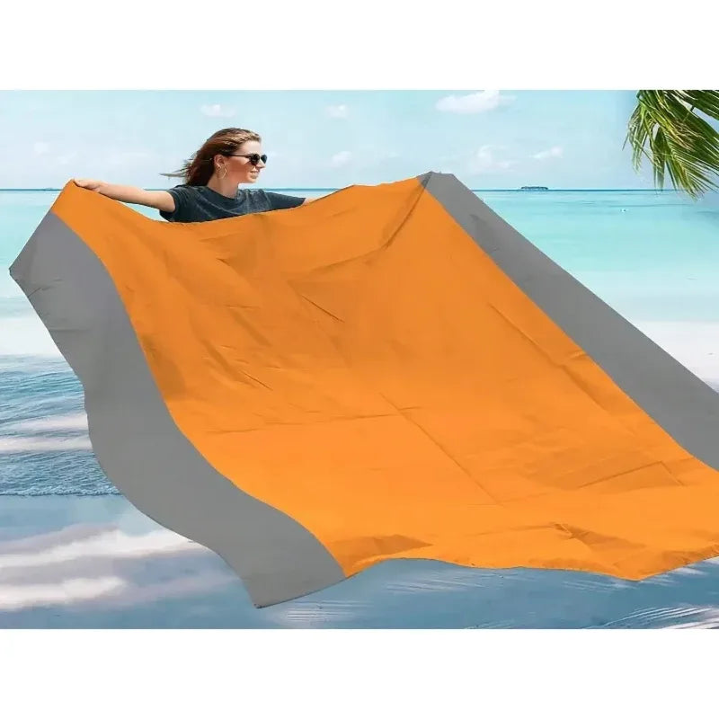 Wasserdichte Stranddecke mit 4 Eckensteinen – clever-campen Camping & Outdoor Schweiz