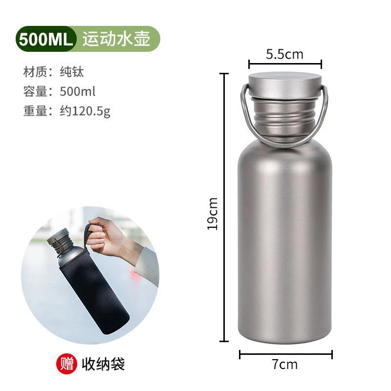 Titan Trinkflasche 600ml/750ml für Outdoor & Camping