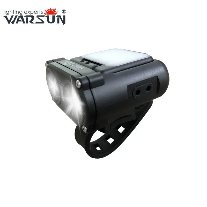 WARSUN LED Fahrradlicht Set – wiederaufladbare Front – clever-campen Camping & Outdoor Schweiz