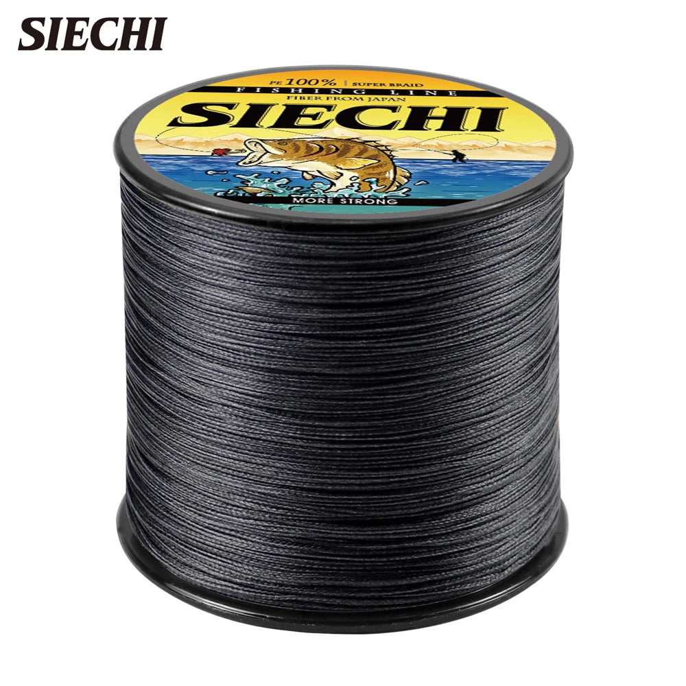 SIECHI 8 Stränge Geflochtene Angelschnur 300M MultiColor