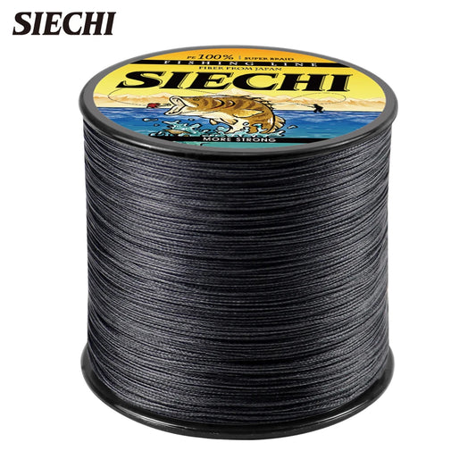 SIECHI 8 Stränge Geflochtene Angelschnur 300M MultiColor