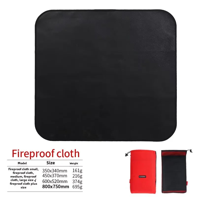 Feuerfeste Picknickmatte für Camping und Grillen