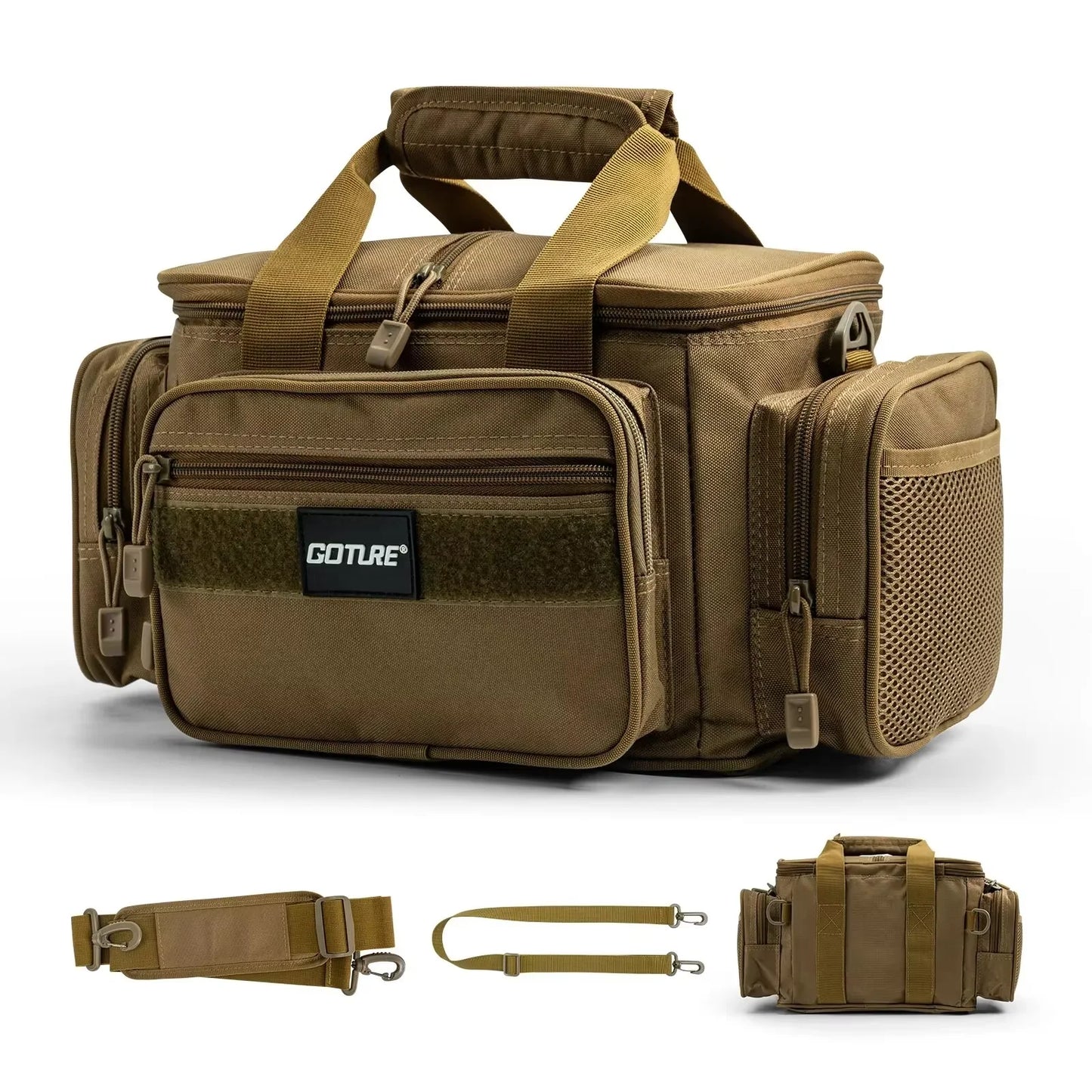 Wander-Cap Goture Schultertasche 38x23x19cm