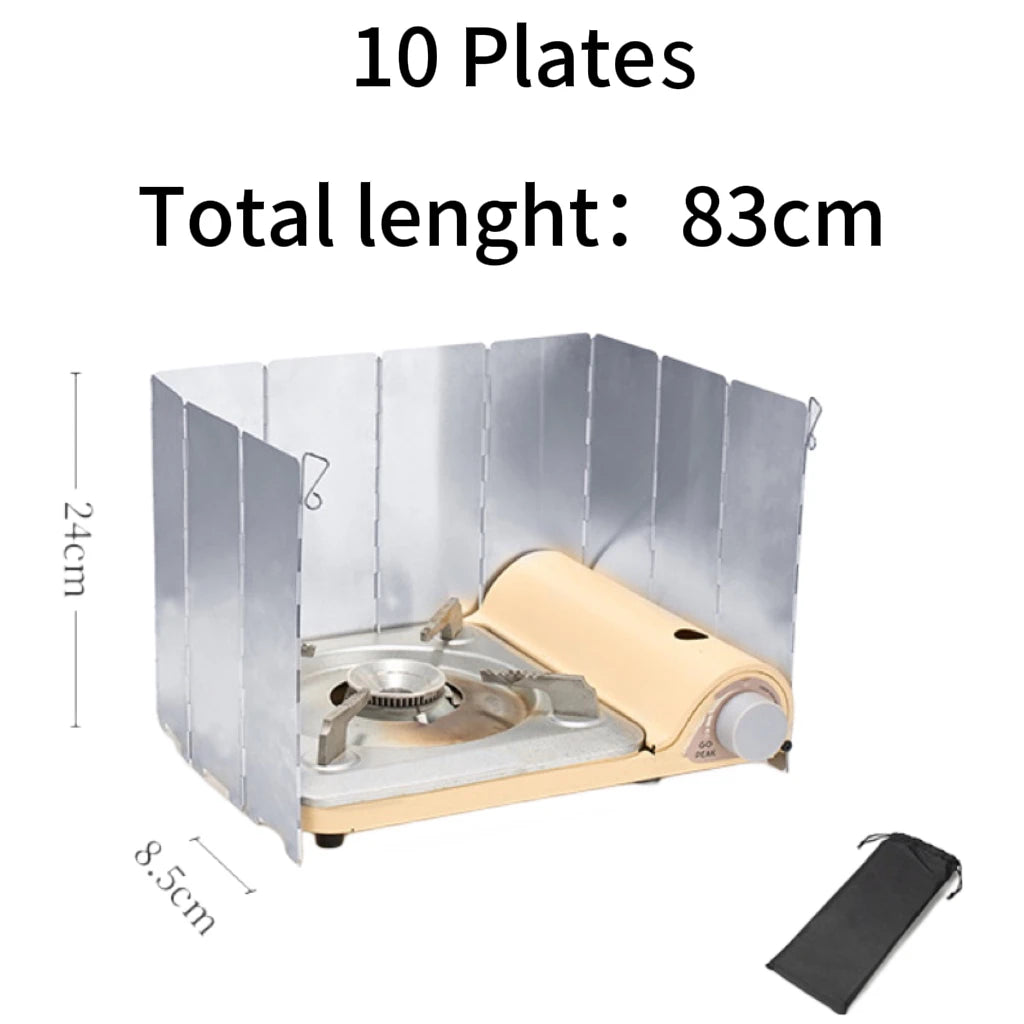 Portabler Mini-Aluminium-Alkoholkocher – aus Metall