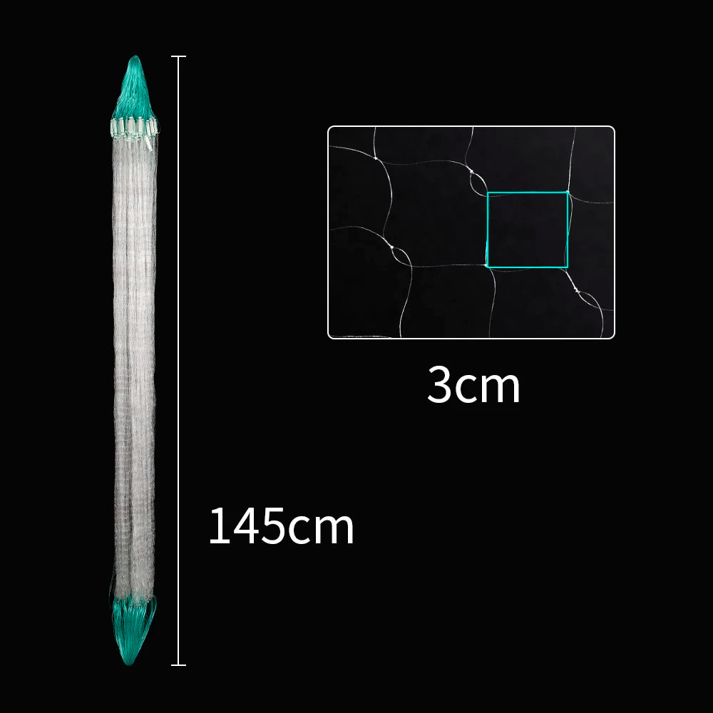 30m Monofilament Fischernetz für Angeln