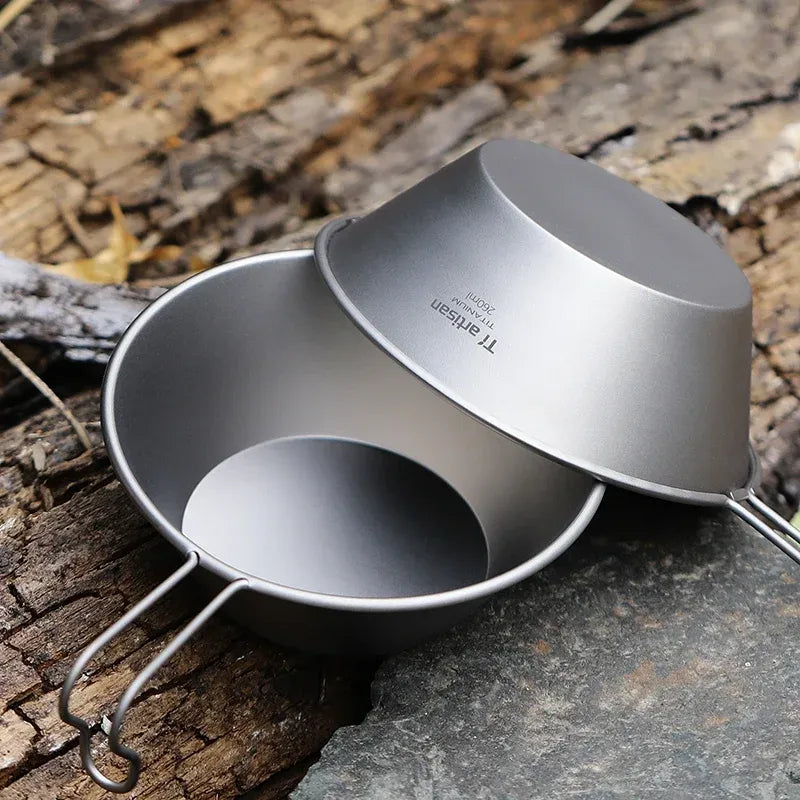 Tiartisan Titan Camping Schüssel 260ml mit Griff – clever-campen Camping & Outdoor Schweiz