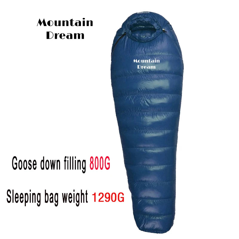 Winter Schlafsack Erwachsene Mumienschlafsack Daunen