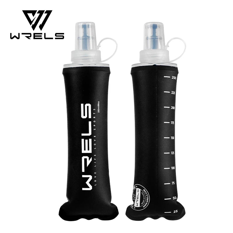WRELS Soft Flask 500ml Faltbare Trinkflasche für Outdoor