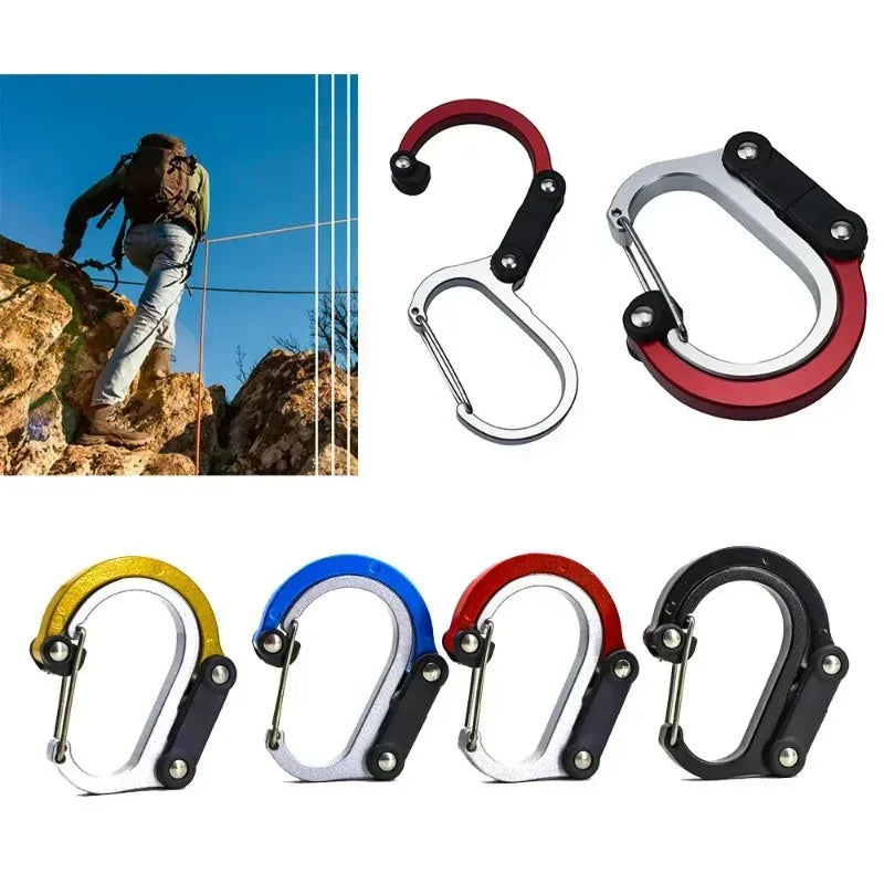 Multifunktionaler Aluminium Karabinerhaken für Angeln – clever-campen Camping & Outdoor Schweiz