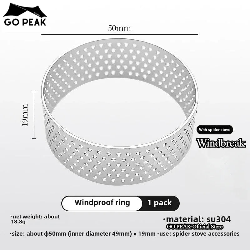 GOPEAK Spider Stove Campingkocher für Outdoor-Aktivitäten