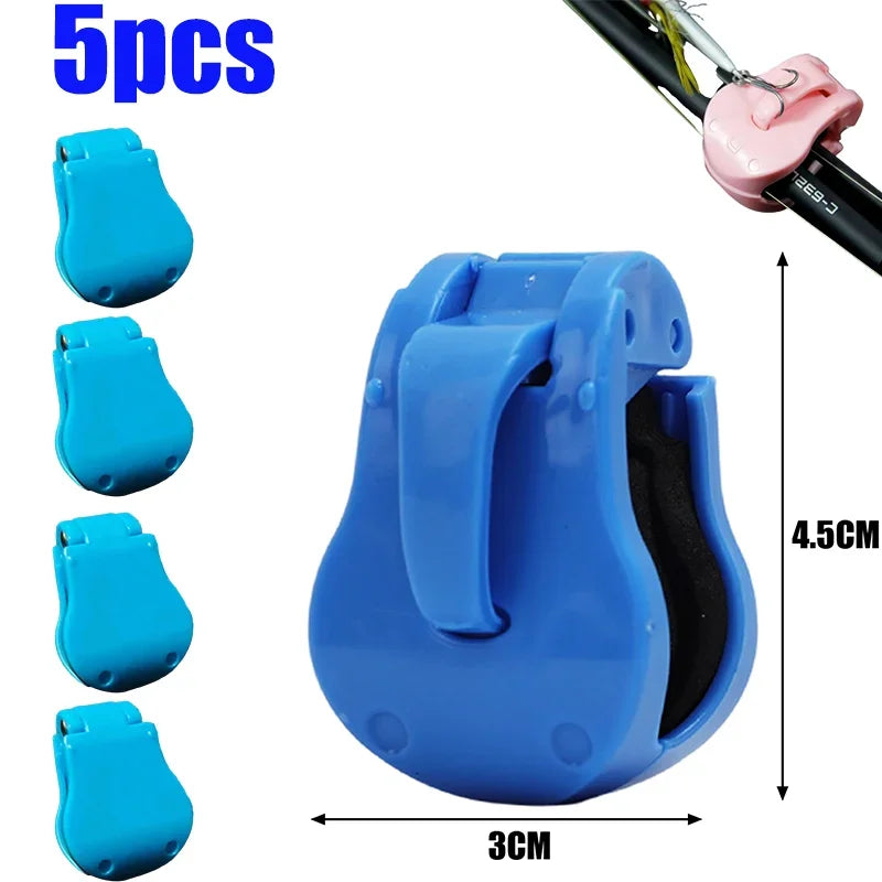 Tragbar Fishing Rod Halter Clip – 10 Stück