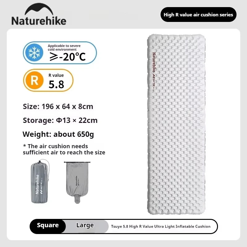 Naturehike R5.8 Luftmatratze mit thermischer Isolierung