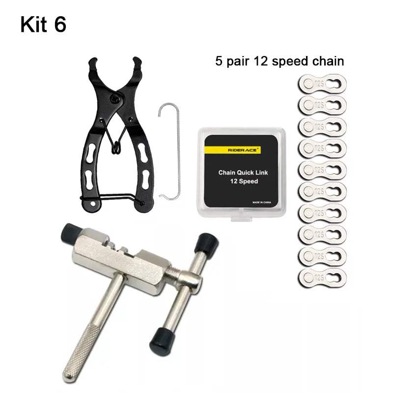 Mini Fahrrad Reparaturset mit Kettenwerkzeug