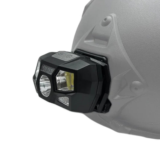 Taktische Helmleuchte mit USB-Ladung und wasserdicht – clever-campen Camping & Outdoor Schweiz