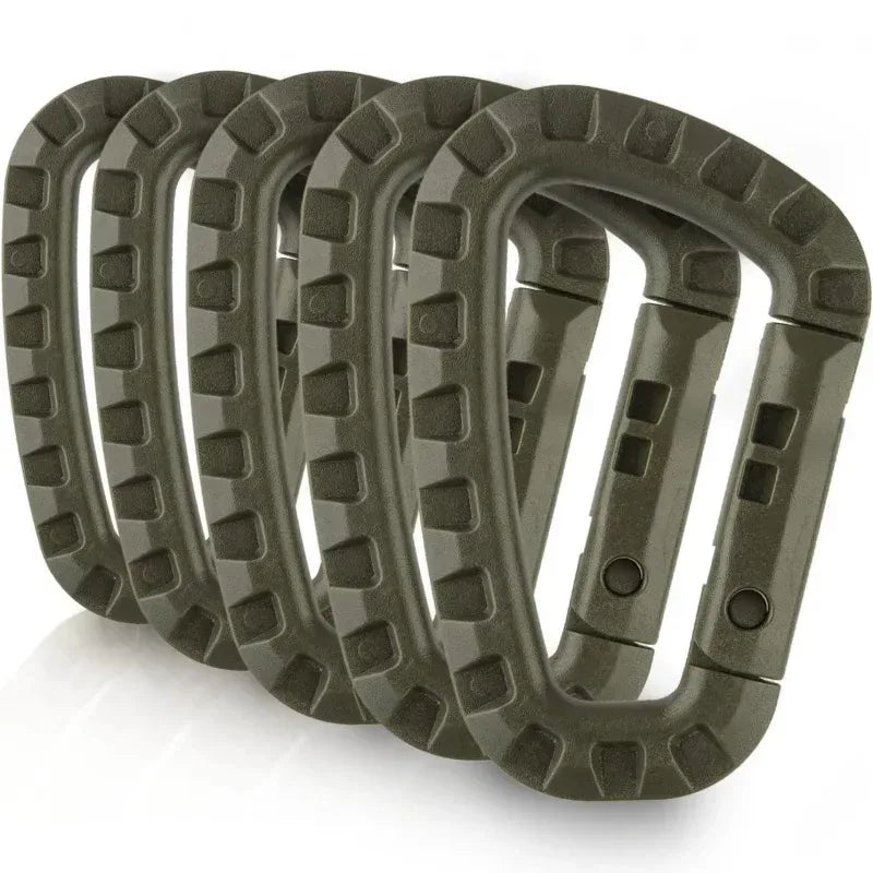 Taktischer Karabiner D-Form Kunststoffhaken für Outdoor – clever-campen Camping & Outdoor Schweiz