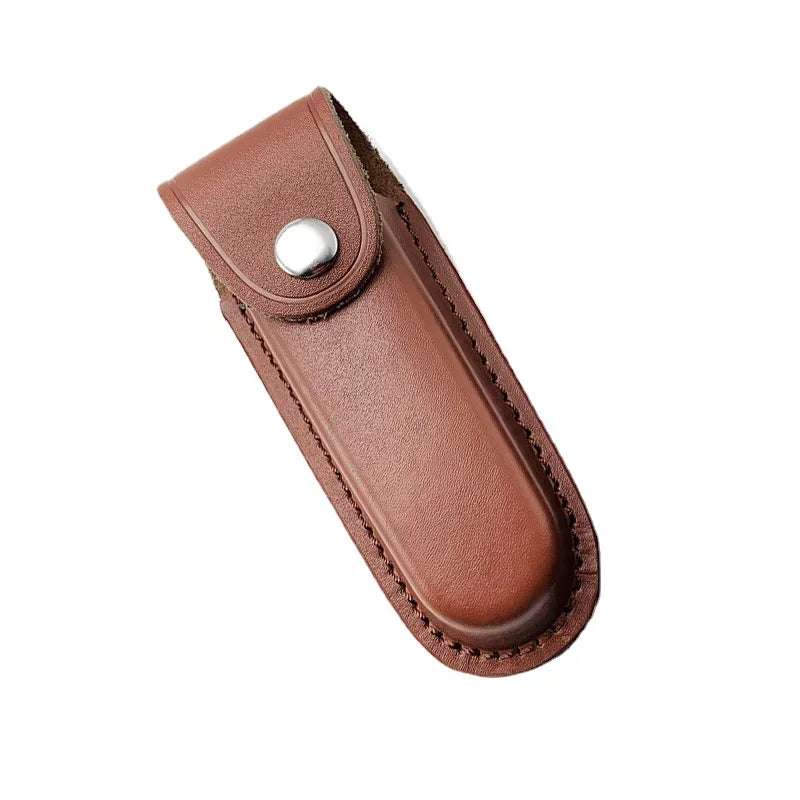 Praktische Ledertasche für Taschenlampen und Klappmesser