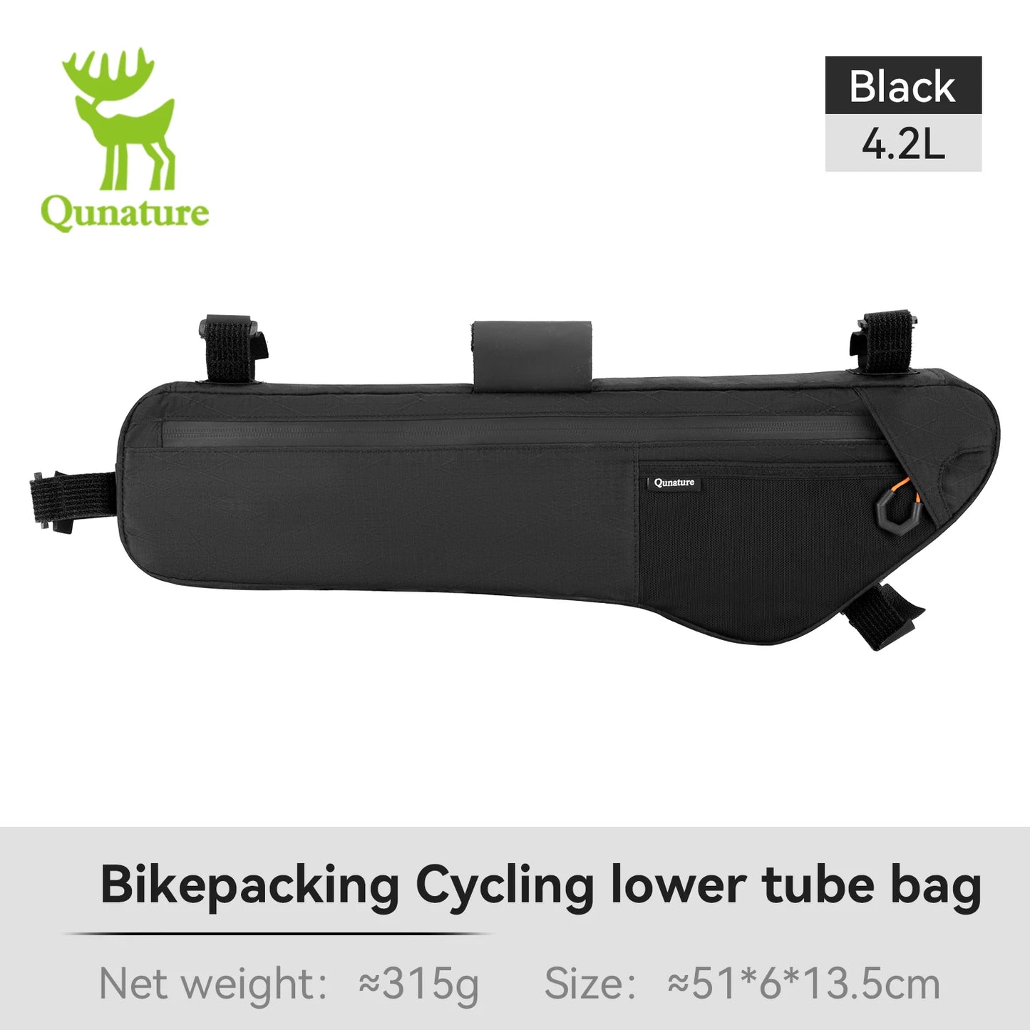 Wasserdichte Fahrradrahmentasche für Bikepacking