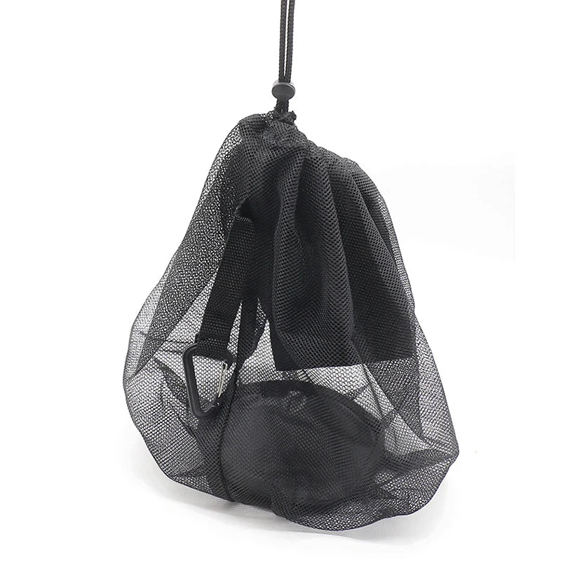 Tragbare Netz-Basketballtasche für Outdoor-Sport