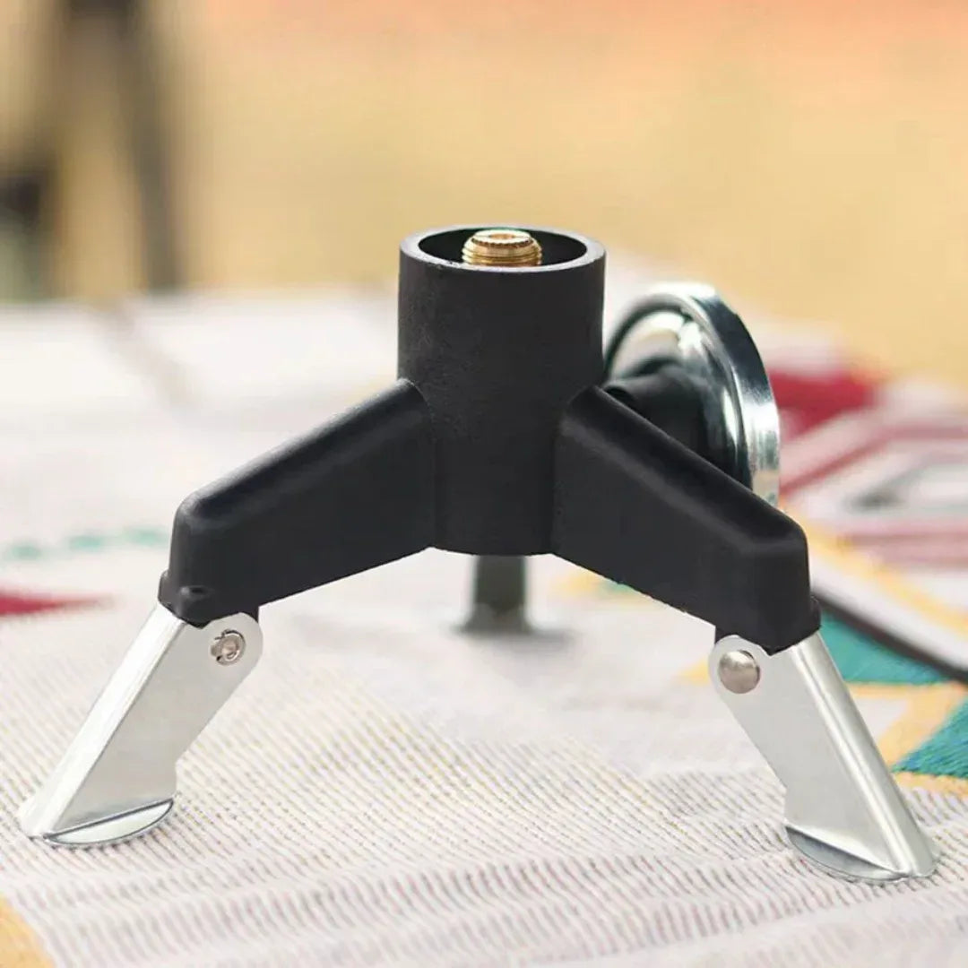 Camping Gas Stove Adapter mit Stativ – clever-campen Camping & Outdoor Schweiz