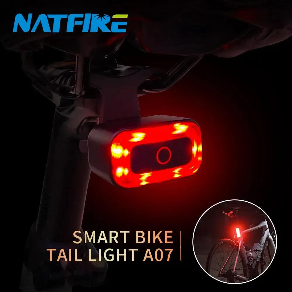 Smart Fahrrad Rücklicht A07 mit Bremsensor – clever-campen Camping & Outdoor Schweiz