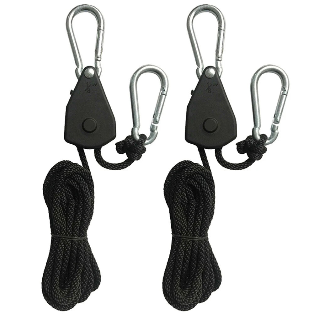 Camping Zelt Zubehör: 1-16 Stück Pulley Seil mit Karabiner