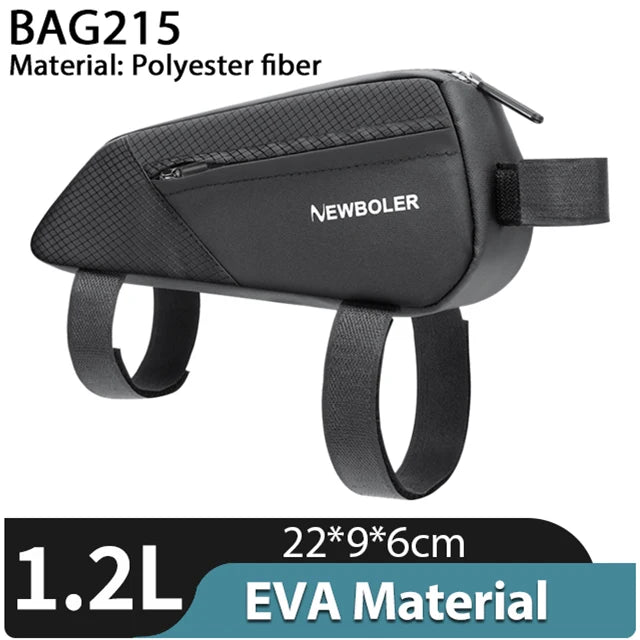 Wasserdichte Fahrradrahmen-Tasche 1.5L