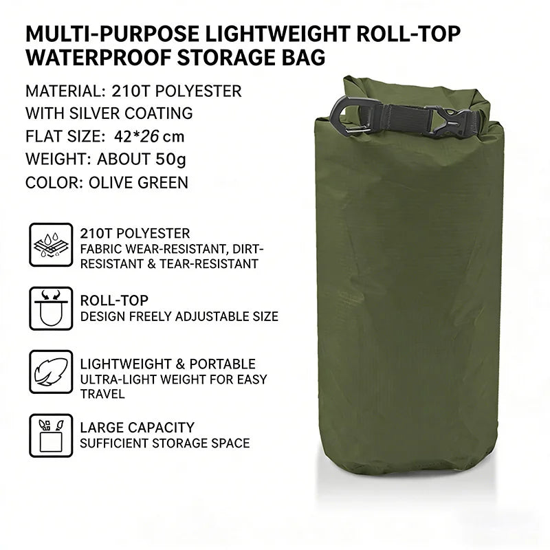 Ultraleichte wasserdichte Dry Tasche mit Rollverschluss